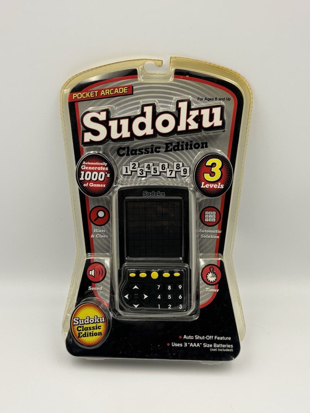 Sudoku Pocket Arcade Electronic Game